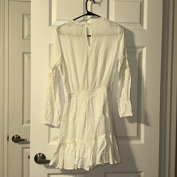 NWT Zara Cream Mini Dress - Picture 7 of 7